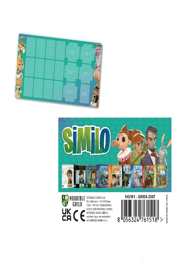 Horrible Guild: Similo Player Mat - Accessory for Similo Card Game, 24" x 13.75", Durable Neoprene Mat - Image 4